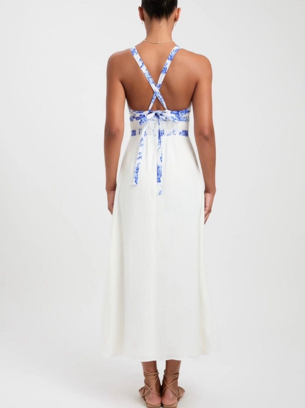 Kookai Hayman Contrast Maxi Dress