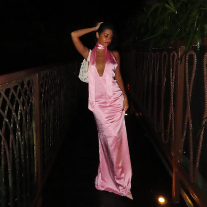I am Delilah Margot Maxi dress in Candy