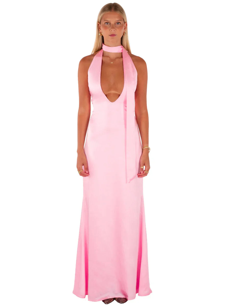 I am Delilah Margot Maxi dress in Candy