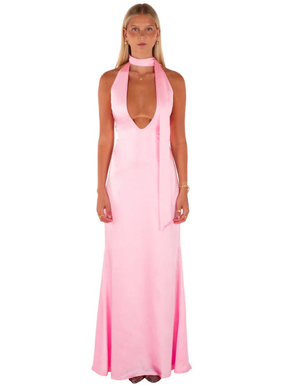 I am Delilah Margot Maxi dress in Candy