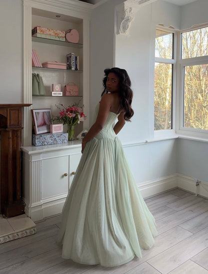 White Fox Magic Muse maxi dress in Mint