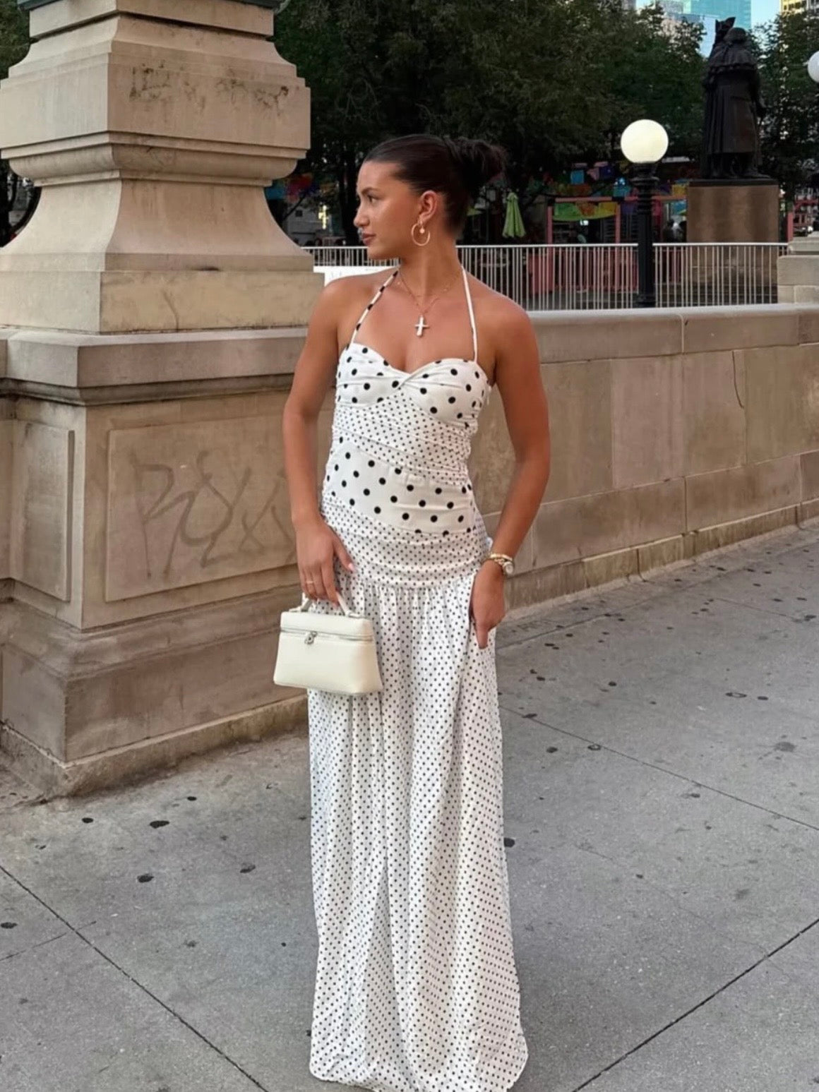 Princess Polly Marguerite Halter Maxi Dress