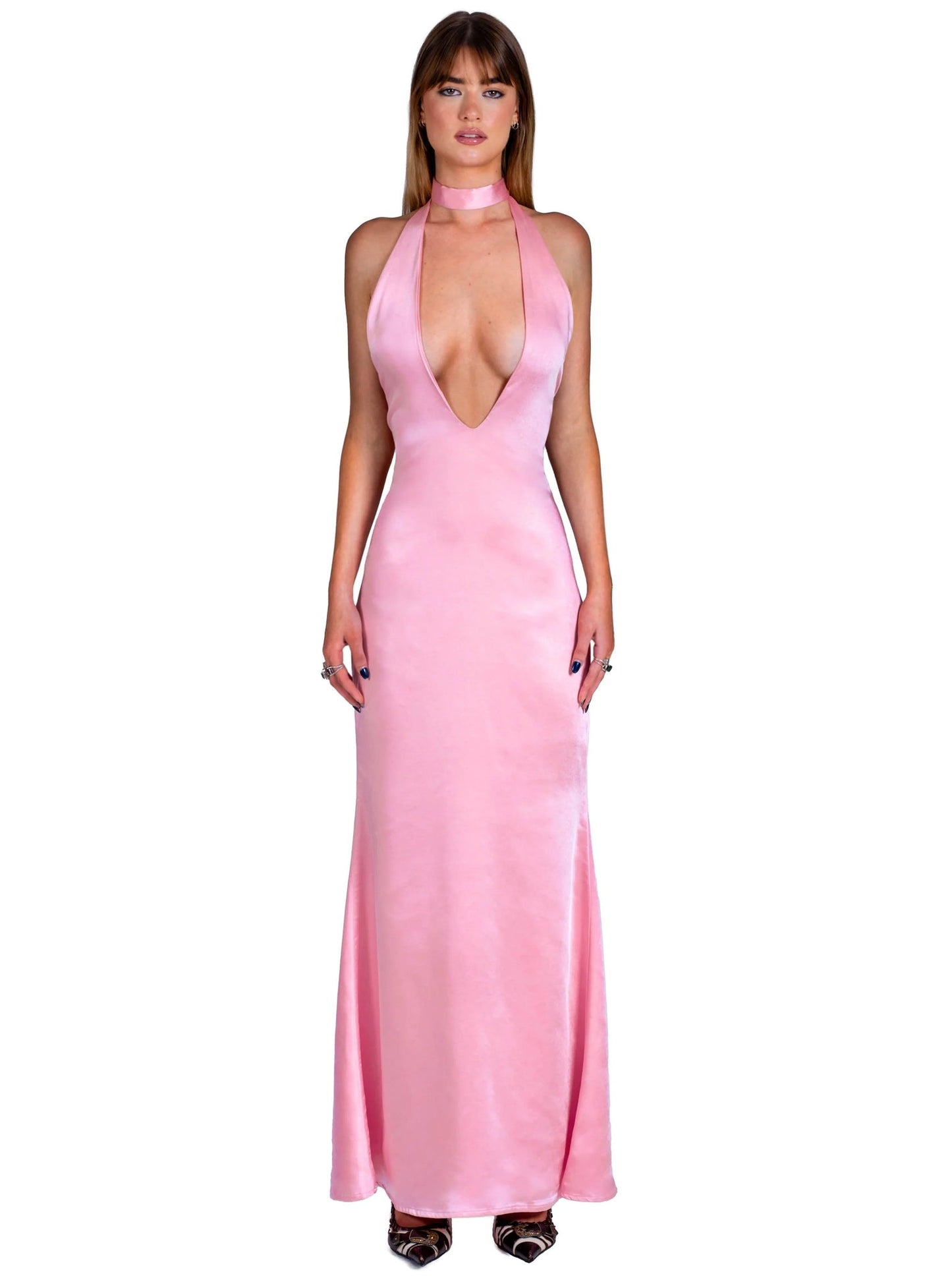 I am Delilah Margot Maxi dress in Candy